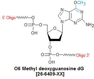 picture of O6 Methyl dG